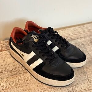 Gola Leather Sneakers | Size 8 Mens, 9.5 Women's